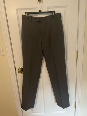 Kenneth Cole Men's Dress Pants in Charcoal 32 x 34